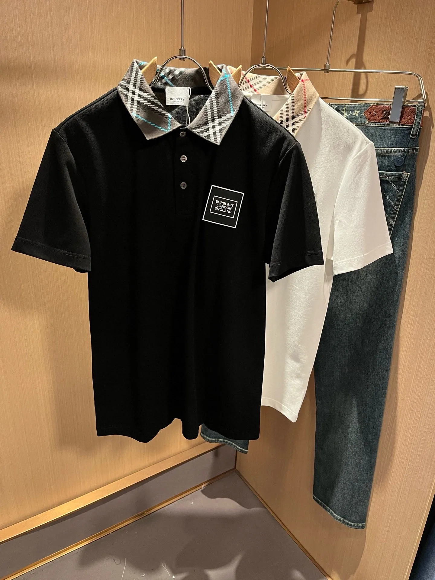Bur*erry * 2026 New Arrival Polo ， ！ , ！ ！ Breathable , ！ logo ！ ! ！ Premium .Size:M-3XL